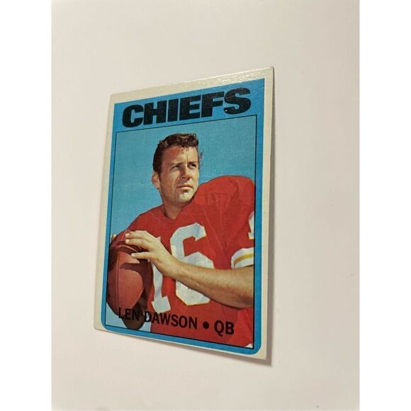 Len Dawson 1972 Topps #245 in excellent condition - Picture 3 of 4